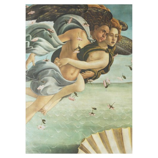 Botticelli "De Geboorte van Venus - Zephyr & Chlor Tafelkleed (Voorkant)