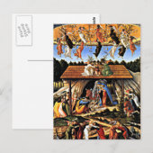 Botticelli - De mystieke Nativiteit Briefkaart (Voorkant / Achterkant)