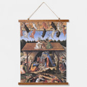 Botticelli: De mystieke nativiteit Hangend Wandkleed (Voorkant)