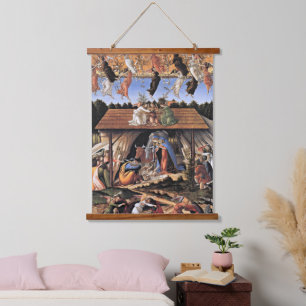 Botticelli: De mystieke nativiteit Hangend Wandkleed