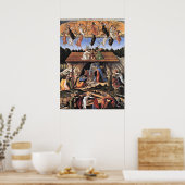Botticelli: De mystieke nativiteit Poster (Keuken)