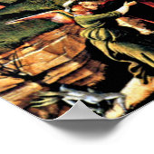 Botticelli - De mystieke Nativiteit Poster (Hoek)