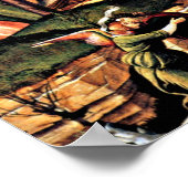 Botticelli - De mystieke Nativiteit Poster (Hoek)