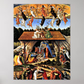 Botticelli - De mystieke Nativiteit Poster (Voorkant)