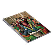 Botticelli - De nederdaling van de Heilige Geest Notitieboek (Rechterzijde)