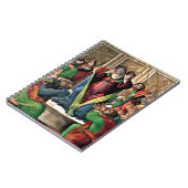 Botticelli - De nederdaling van de Heilige Geest Notitieboek (Linkerzijde)