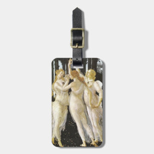 Botticelli drie kernen renaissance Fine Art Bagagelabel