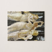 Botticelli drie kernen renaissance Fine Art Legpuzzel (Horizontaal)