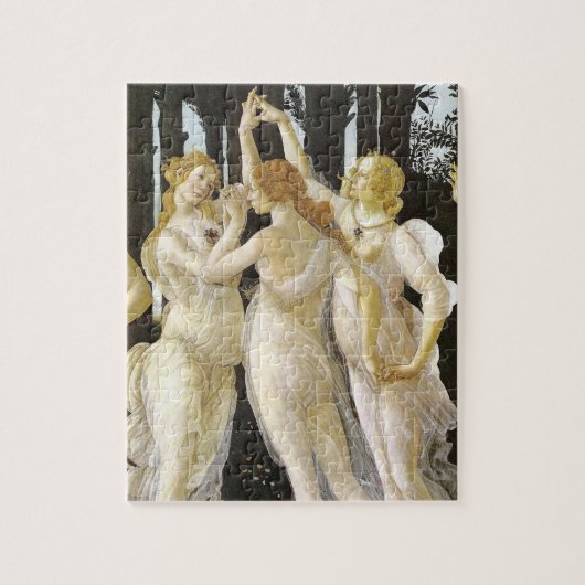 Botticelli drie kernen renaissance Fine Art Legpuzzel (Verticaal)