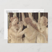 Botticelli Drie vereert Briefkaart (Voorkant / Achterkant)