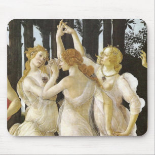 Botticelli Drie vereert het Fijne Art. van de Muismat