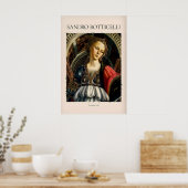 Botticelli Fortitude 1470 Allegorie Deugd Kunst Poster (Keuken)