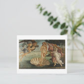 Botticelli, geboorte van Venus Briefkaart (Staand voorkant)