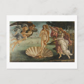 Botticelli, geboorte van Venus Briefkaart (Voorkant)