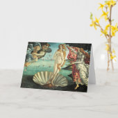 Botticelli - Geboorte van Venus Kaart (Gele Bloem)