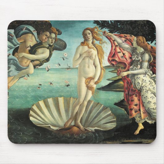 Botticelli - geboorte van Venus Muismat (Voorkant)