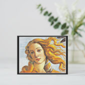 Botticelli, geboorte van Venus Painting Post Card Briefkaart (Staand voorkant)