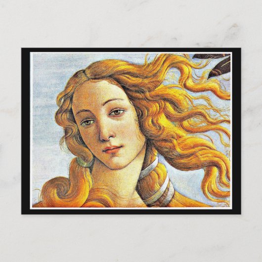 Botticelli, geboorte van Venus Painting Post Card Briefkaart (Voorkant)