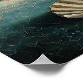 Botticelli Geboorte van Venus Poster (Hoek)