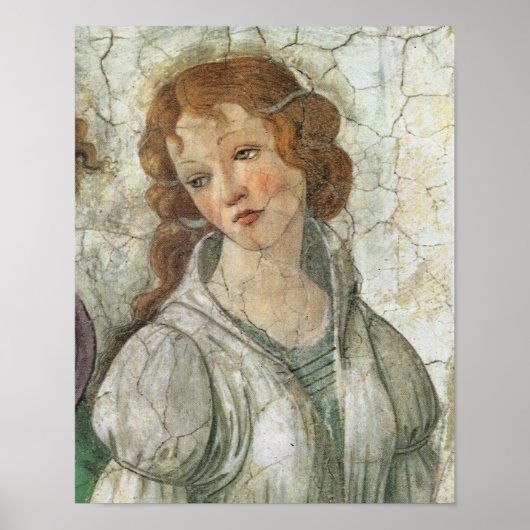 Botticelli Goddess Renaissance Fine Art Poster (Voorkant)