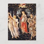 Botticelli - La Primavera Spring Briefkaart (Voorkant)