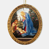 Botticelli Madonna aanbiddend Kind met Johannes de Keramisch Ornament (Links)