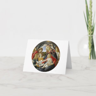 Botticelli Madonna en Jesus Magnificat Kaart