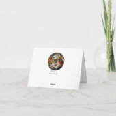 Botticelli Madonna en Jesus Magnificat Kaart (Achterkant)