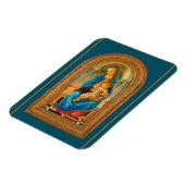 Botticelli Madonna en kind Magneet (Linkerzijde)