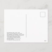 Botticelli Madonna en kind met 6 heiligen 1470 Feestdagenkaart (Achterkant)