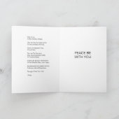 Botticelli Madonna en kind op troon Kaart (Binnen)