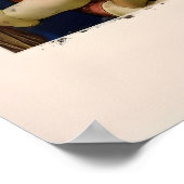 Botticelli Madonna van de Granaatappel Kunstprint Poster (Hoek)