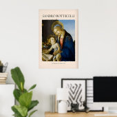 Botticelli Madonna van het Boek Kunstprint Maagd Poster (Thuiskantoor)