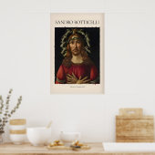 Botticelli Man van Smarten Christus Kunstprint Poster (Keuken)