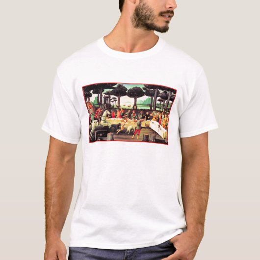 Botticelli-paneel T-shirt (Voorkant)