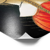 Botticelli-portret van een jonge vrouw foto afdruk (Hoek)