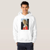 Botticelli-portret van een jonge vrouw hoodie (Voorkant volledig)