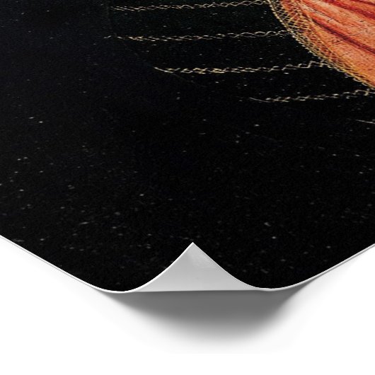 Botticelli Portret van Simonetta Vespucci Poster (Hoek)