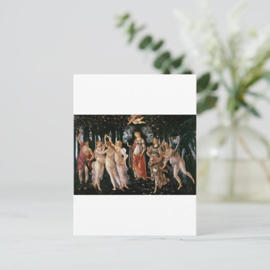 Botticelli-Primary Briefkaart (Staand voorkant)