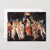 BOTTICELLI - Primavera 1482 Briefkaart (Voorkant / Achterkant)