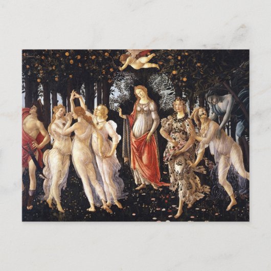 BOTTICELLI - Primavera 1482 Briefkaart (Voorkant)