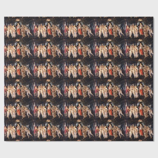 BOTTICELLI - Primavera 1482 Cadeaupapier (Vlak)