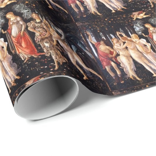 BOTTICELLI - Primavera 1482 Cadeaupapier (Rol Hoek)