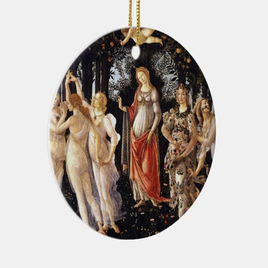 BOTTICELLI - Primavera 1482 Keramisch Ornament (Rechts)