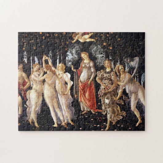 BOTTICELLI - Primavera 1482 Legpuzzel (Horizontaal)