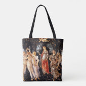 BOTTICELLI - Primavera 1482 Tote Bag (Achterkant)
