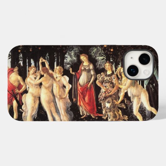 Botticelli Primavera/Allegory of Spring Case-Mate iPhone Case (Achterkant (horizontaal))