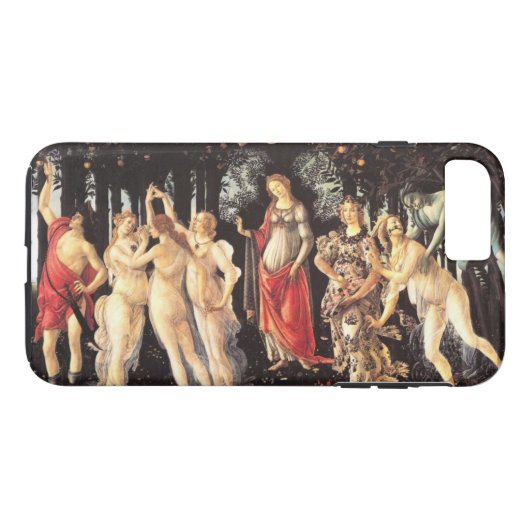 Botticelli Primavera/Allegory of Spring Case-Mate iPhone Case (Achterkant (Horizontaal))