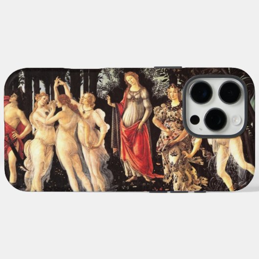 Botticelli Primavera/Allegory of Spring Case-Mate iPhone Case (Achterkant (horizontaal))