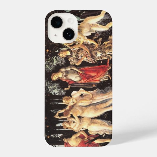 Botticelli Primavera/Allegory of Spring iPhone Hoesje (Achterkant)